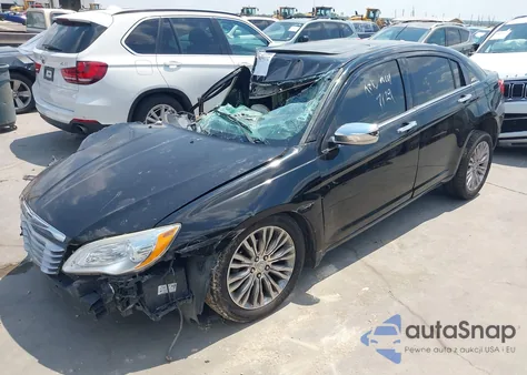 2011 Chrysler 200 Limited from USA, damaged, VIN 1C3BC2FG2BN607432